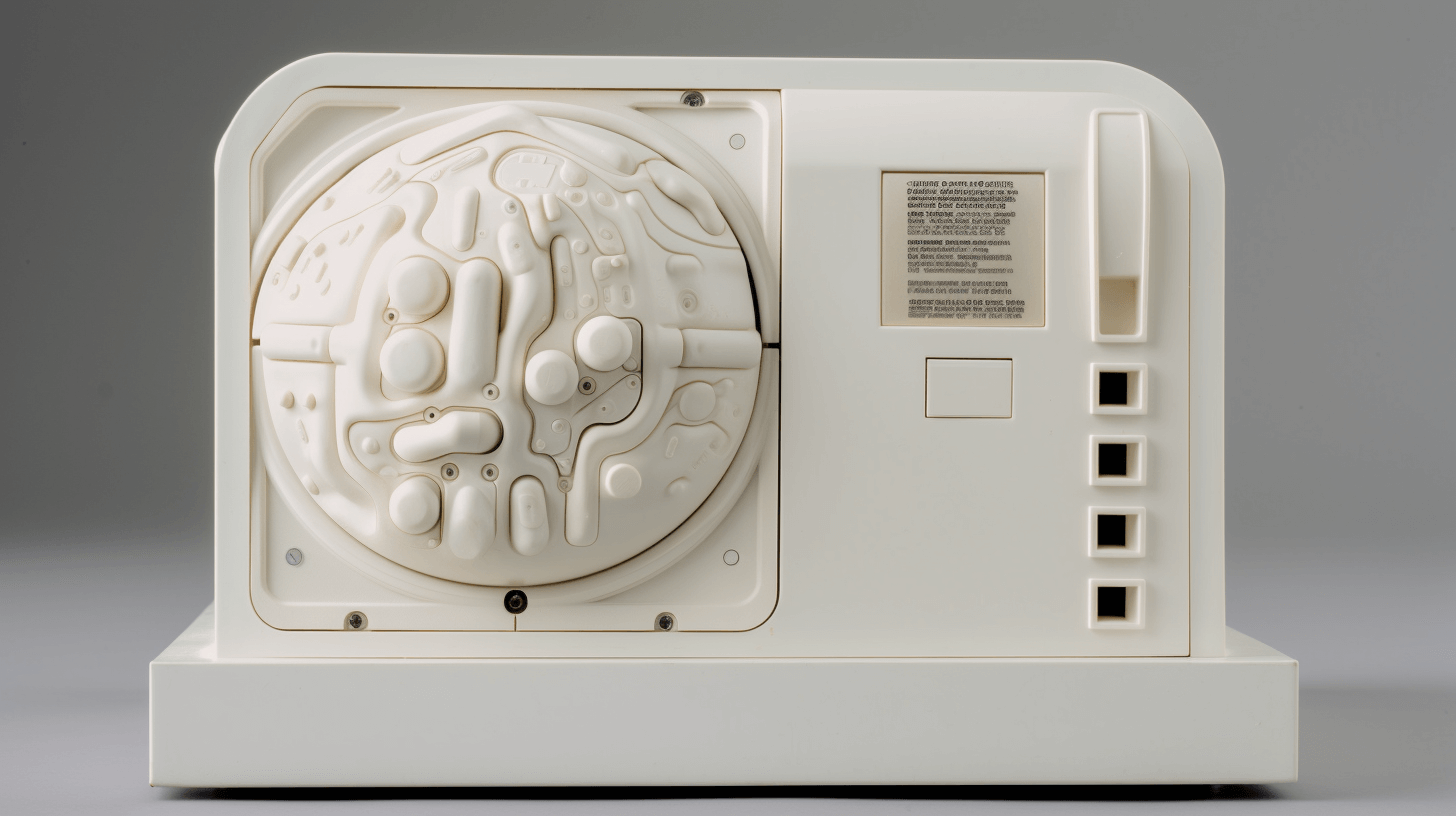 A photo of a brain designed by Dieter Rams.